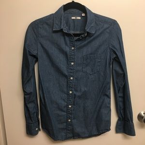 Uniqlo Chambray Shirt